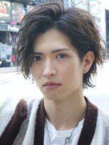 ゴールドシブヤ(GOALD SHIBUYA) スパイラルパーマ　ミディアムウルフ　ツイストスパイラルパーマ