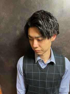 ヒロギンザ 八重洲店(HIRO GINZA) かき上げニュアンスマッシュサイドパート韓国マッシュフェード