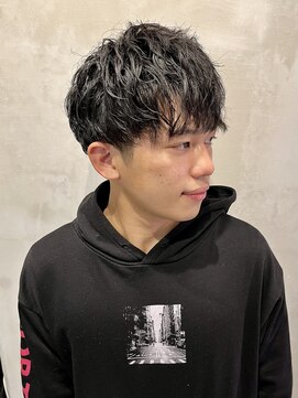 フランクスバーバーリザーブ 人形町店(FRANK’S BARBER RESERVE) ツーブロックソフトツイストスパイラル　ｙ