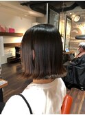 艶髪★切りっぱなしボブ