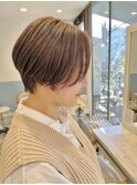 ナチュラルハンサムショート