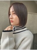 大人マッシュショート丸みショート黒髪ショートベリーショート