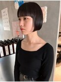 ミニボブ/ボブ/マッシュショート/丸みショート/ショートカット