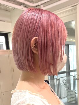 デート 下北沢(DATE) ダブルカラーミルクティーピンクベージュカラーケアブリーチ韓国