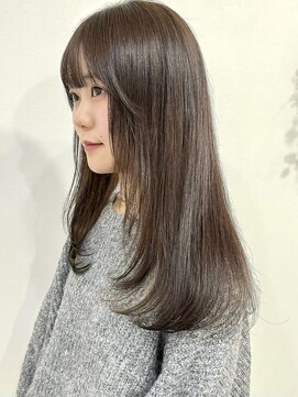 メロウヘア(Mellow hair) ダークブラウン×レイヤーカット