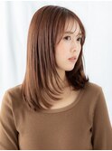 髪質改善で毛先まで潤う美髪レイヤーロングb小山20代30代40代
