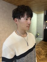 フェリスヘア(feliz hair)&nbsp;ナチュラルパーマ　メンズパーマスタイル