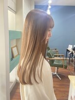 シエル ヘアーメイクアップ(CieL hair make up) ハイトーンロング◎ベージュカラー