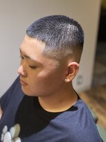 エクファフォーメン(EX-FA FOR MEN)&nbsp;ダークアッシュ/アッシュブラック/カルマパーマ/ベリーショート