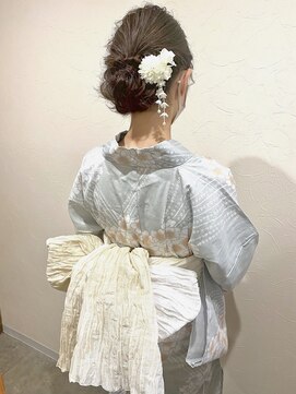グラット(grAt) 【ももこ】アップスタイル×浴衣着付け