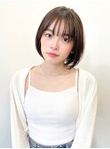 【Say.中村】大人可愛い×ボブ×シースルー×前下がりボブ