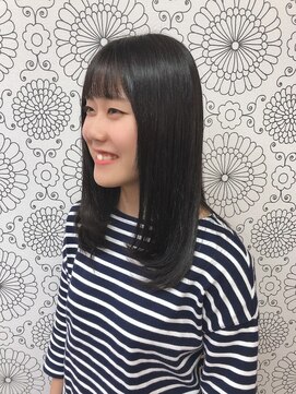 ミヤタ美容室(MIYATA) さらさらミディアムロング
