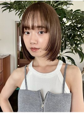 ガーランドギンザ(Garland Ginza) レイヤーカット　フェイスレイヤー　透明感カラー　水素カラー