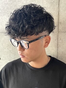 ブルニール 心斎橋(BLEUNIR) スペインカール 前下がりマッシュ ツイストスパイラル