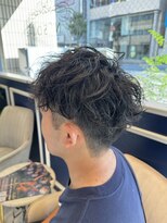 アンソル オブ リシェール(N'SOL of RICHAIR)&nbsp;ベリーショート/ダークアッシュ/ニュアンスパーマ/韓国マッシュ