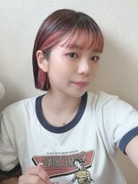 ベルバイヘアスイッチ(by hairswitch)&nbsp;チェリーレッド/フェスフレイミング/切りっぱなしボブ