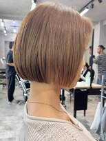 サクラ 岐阜(SAKURA)&nbsp;ミニボブ　髪質改善カラー　ベージュ　岐阜美容室