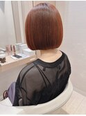大人かわいい☆360度美しいシルエット！ワンレングスボブ♪