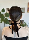 タイトヘアアレンジ