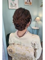 アンフィ 鶴間(Anphi) 訪問着＆ヘアセット