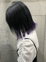 ヘアースペース エートゥーゼット(HairSpace AtoZ)&nbsp;エンドカラー/パープルカラー/裾カラー