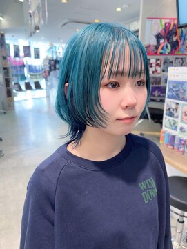 トーキョー オタクヘアー(TOKYO OTAKU HAIR) ウルフカット ケアブリーチ インナーカラー