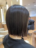 ニューヨークニューヨークマザーズ(NYNY Mothers)&nbsp;切りっぱなしボブ/ストレート/透明感/大人可愛い/外ハネ