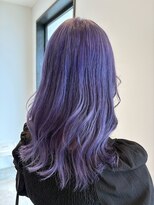 コモン スタイリング ラウンジ(COMON STYLING LOUNGE)&nbsp;髪質改善ブリーチ　ブルーバイオレット