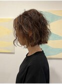 クセを活かしたフワクシャボブ
