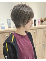 コーゾーギンザ 上野御徒町店(KOZO GINZA) 【30代40代50代】くびれショート/白髪ぼかし