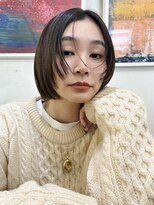 ミンクス 青山店(MINX)&nbsp;【MINX 土屋】ぷつっとボブ×顔まわりレイヤー