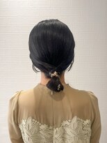 ミモザ シンサイバシ(Mimosa shinsaibashi)&nbsp;ボブのタイトヘアセット