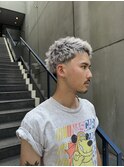 束感刈り上げビジネス七三ツーブロックアップバングtwm