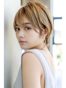 ドリップ バイ ハバナ 原宿(driP. by HAVANA) 20代30代大人美人ショートボブ/小顔ショートヘア/マロンベージュ