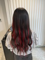 パ ドゥ プロン(Pas de plan)&nbsp;レッドハイライト／シールエクステ