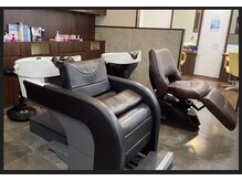 選べるシャンプー台でリラックスタイムを♪