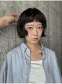 ニュアンスボブパーマ / ゆるカール / プツッとボブ
