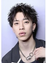 ジョーカー(JOKER)&nbsp;スパイキーパーマ〔京都美容室/伏見桃山/メンズ〕