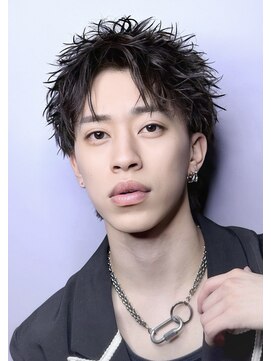 ジョーカー(JOKER) スパイキーパーマ〔京都美容室/伏見桃山/メンズ〕