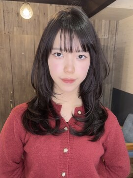 スカイ(SKY) 透明感カラー/髪質改善/縮毛矯正/韓国風レイヤーカット