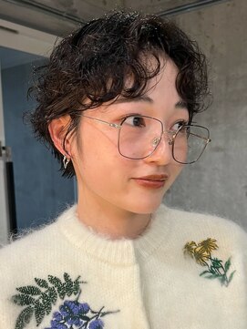 ナヌーク ダイカンヤマ(nanuk daikanyama) ショートパーマショートヘア癖毛パーマ