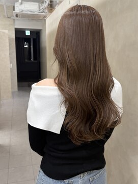 フレームプラス 天王寺あべの店(FRAME+) 透明感♪ココアブラウングレージュ