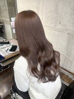 ガルボ ヘアー(garbo hair)&nbsp;ブリーチなしダブルカラー 10代 20代 ミルクティーブラウン