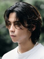 レタッチバイフィフス(RETOUCH by fifth) 原宿センターパートフェザーパーマメンズパーマニュアンスパーマ