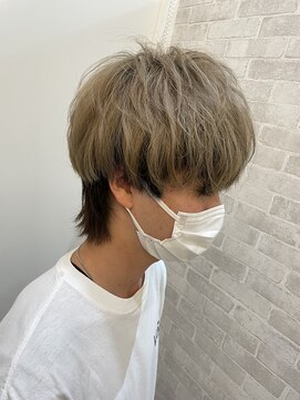 カットウェルズ粟殿店(Cut Well's smile&peace) ツートンカラー