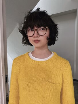 キルトプラスリム(Qilt+LIM) ミニボブ+パーマ