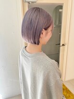 ロマリア 渋谷 渋谷宮益坂(Lomalia)&nbsp;イメチェン/ラベンダーグレージュ/ボブ/前髪/渋谷駅