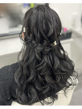 セラフィ(Seraphy)の写真/【心斎橋/なんば】早朝～受付OK！ヘアセット専門店☆特別な日は誰よりも可愛く・綺麗に♪ヘアセット￥1500～