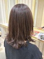 アッシュ 千歳烏山店(Ash)&nbsp;骨格補正×外ハネ360度どこから見ても綺麗な「褒められミディ」