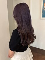 サラビューティーサイト 九大学研都市店(SARA Beauty Sight)&nbsp;ラベンダーブラウン/ロングスタイル/レディーススタイル
